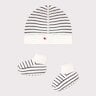 Bonnet + chausson en coton