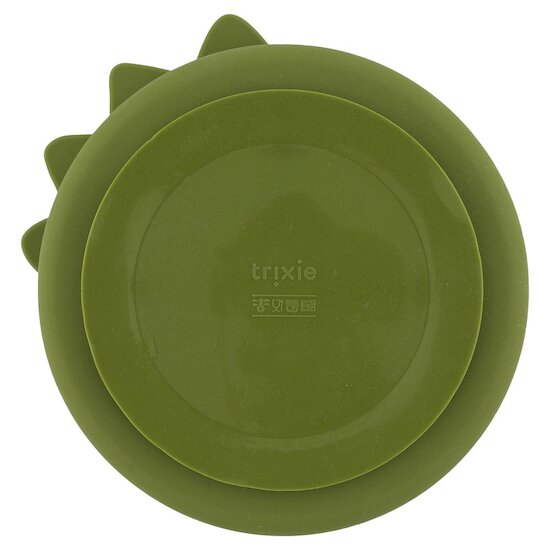 Assiette ventouse compartiments Mr. Dino  de Trixie Assiette ventouse compartiments Mr. Dino  de Trixie