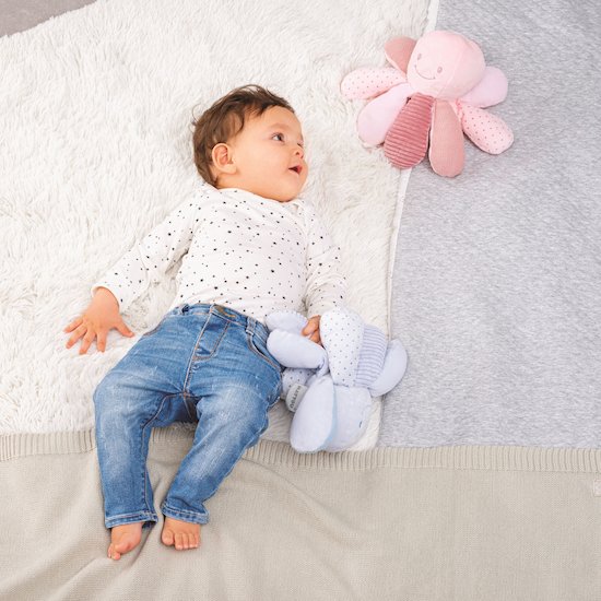 Lapidou Poulpe avec activités Rose  de Nattou