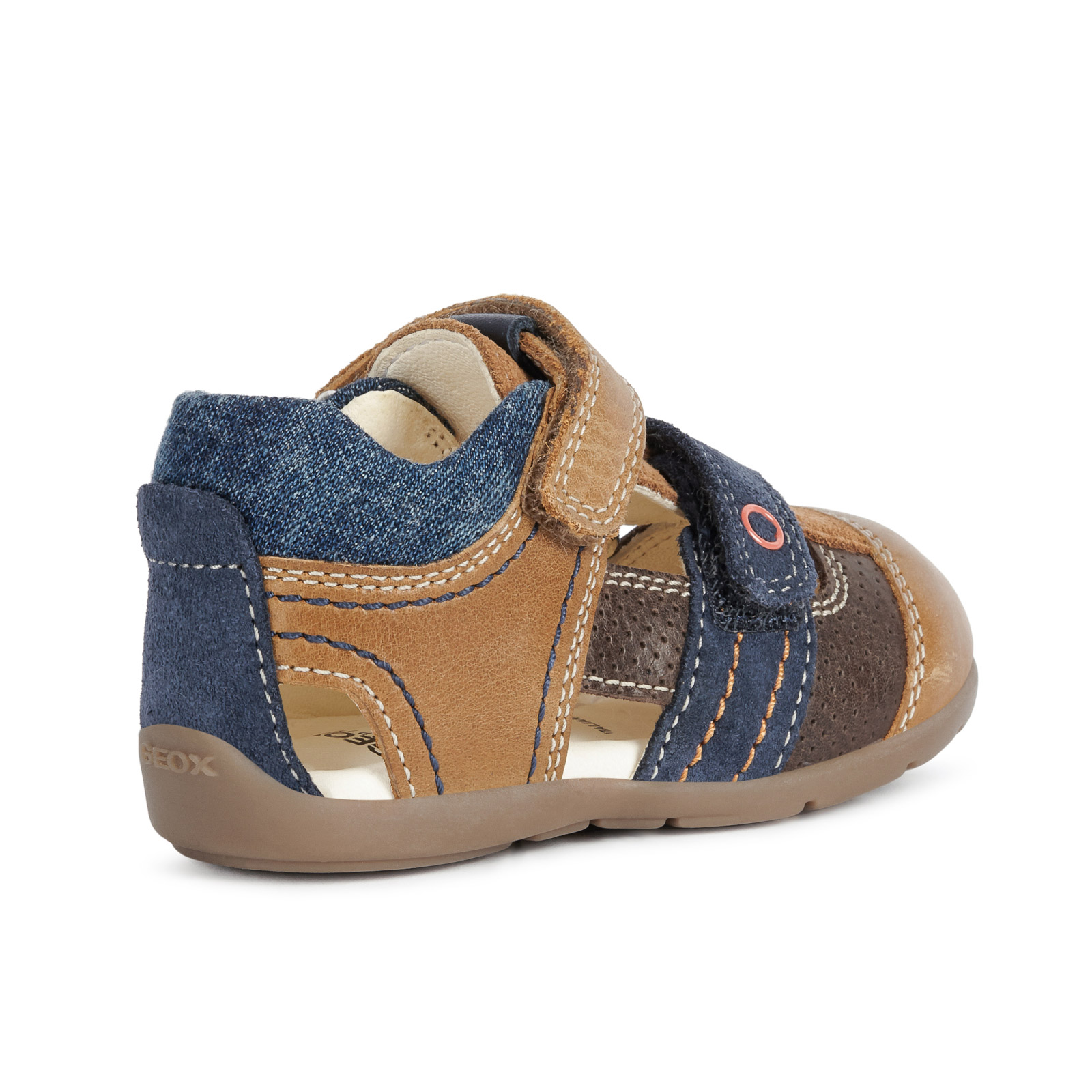 sandales garcon bleu marine