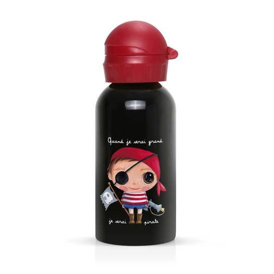 Gourde métal Pirate 400 ml de Label Tour