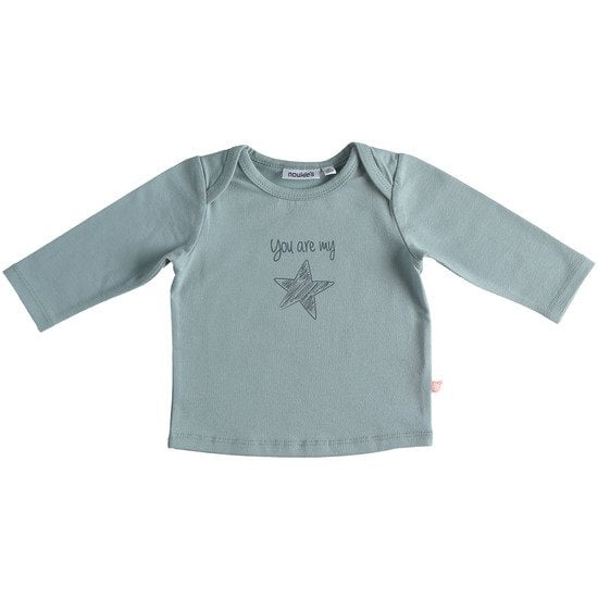T-shirt Garçon Collection Cocon Hiver Star Aqua  de Noukies