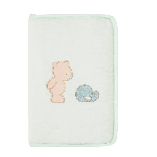 BARBACADO Protège carnet de santé bébé LAPIN jaune, housse carnet de santé  bébé LAPIN BUNNY Jaune, protection pour carnet de santé bébé, protège