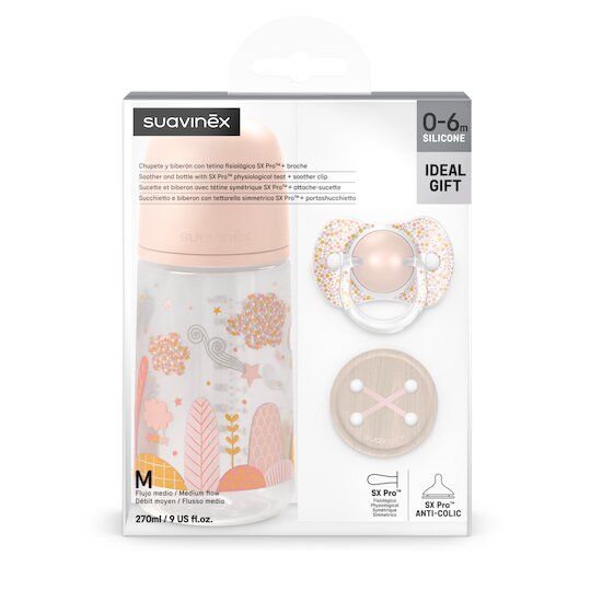 Coffret cadeau Dreams Rose  de Suavinex Coffret cadeau Dreams Rose  de Suavinex