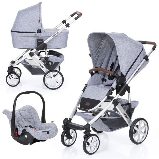 Poussette Trio Salsa 4 Graphite Grey  de ABC Design