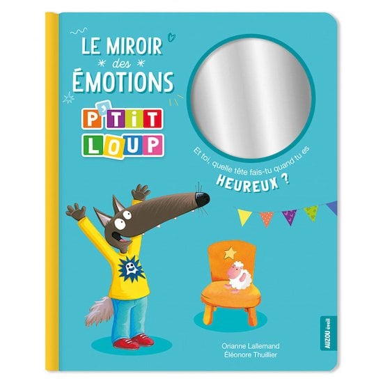 Le Miroir des Émotions avec P'tit Loup   de AUZOU