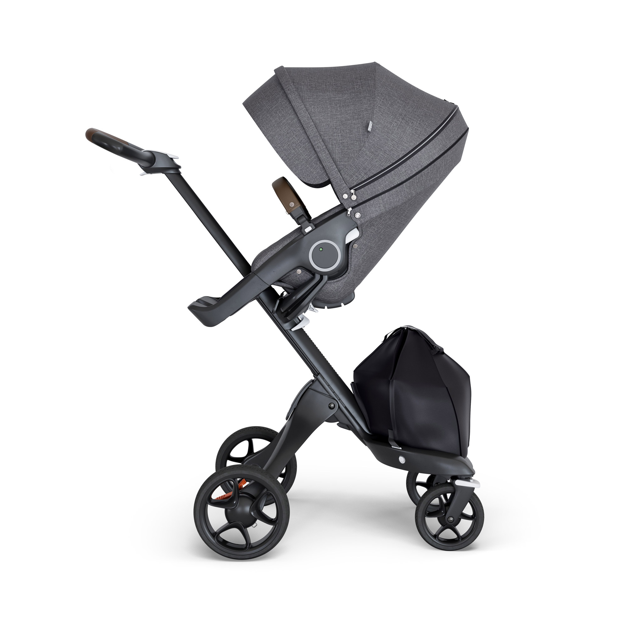Siege poussette Xplory V6 Gris brosse Stokke Poussettes citadines Aubert