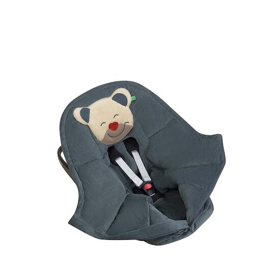 Chancelière Mucki Velours Noir  de Odenwalder