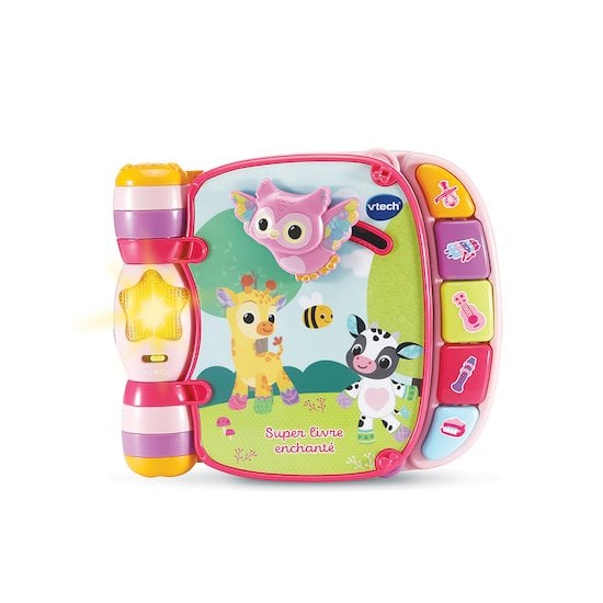 Super livre enchanté des Baby loulous Rose  de Vtech