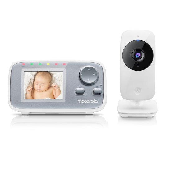 KYG Moniteur Bébé Babyphone Vision Nocturne Caméra Vidéo Bébé avec 2.4 GHz  Bidirectionnel Température Surveillée VOX Berceuses LCD 2.4 Pouces Caméra,  480p : : Bébé et Puériculture