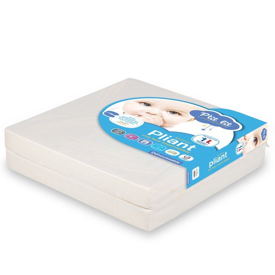 Matelas bébé ressorts 60x120 cm P'TIT LAPIN pas cher 