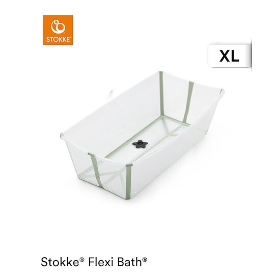 Flexibath XL 2 Transparent Green  de Stokke®