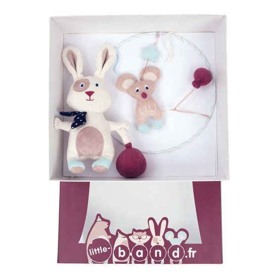 Balloon Company coffret peluche + attrape-rêve Beige  de Little Band