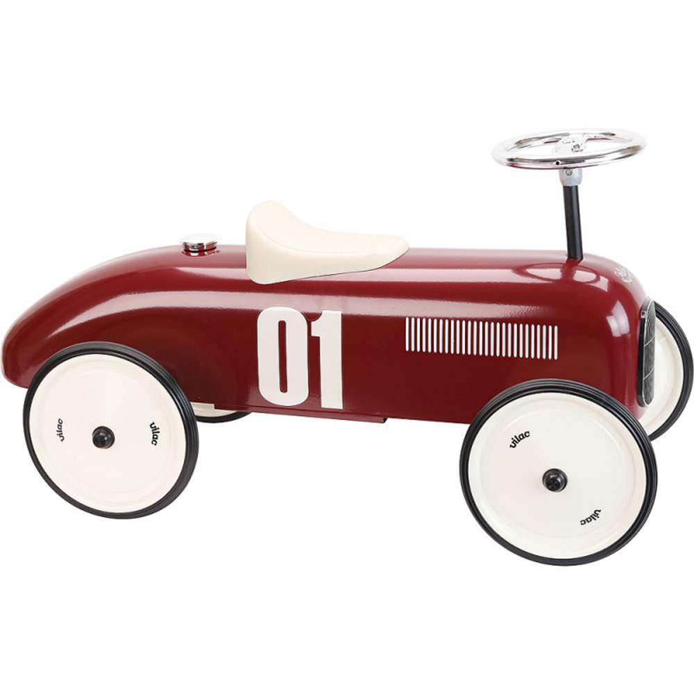 Porteur voiture vintage Blanc crème - Made in Bébé