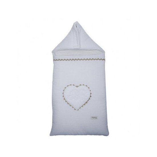 Emma sac naissance Blanc  de Nougatine