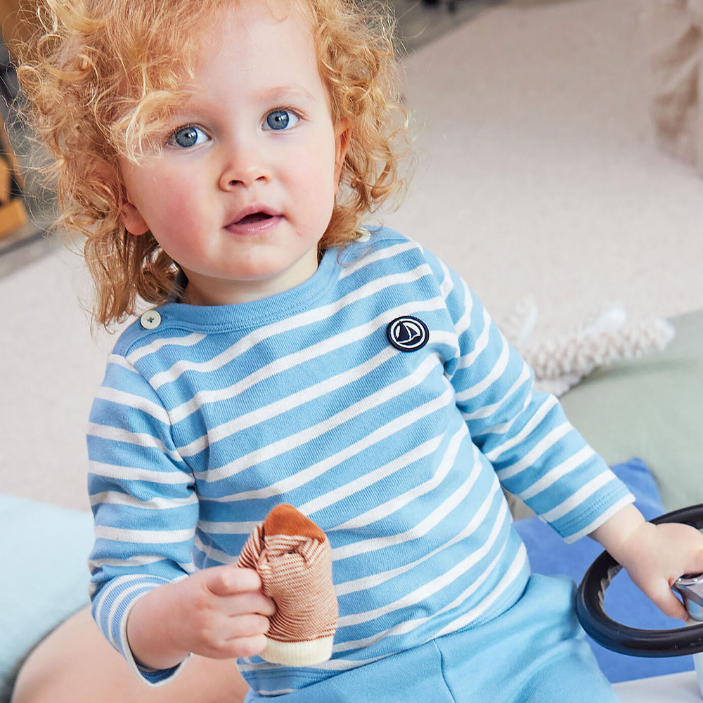 Marini re en jersey pais Azul Montelimar de Petit Bateau Pulls