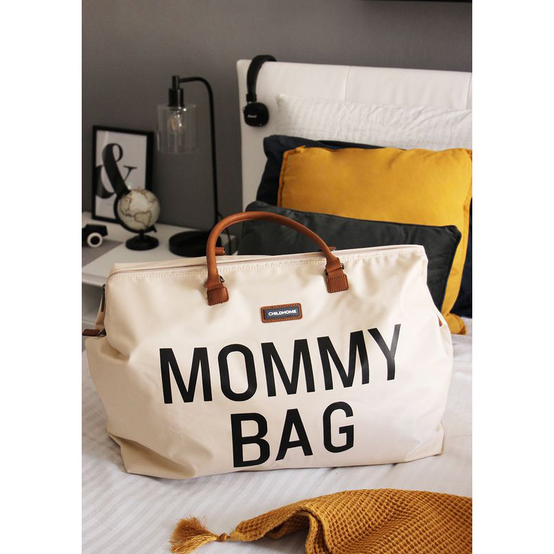 Sac à langer Mommy Bag Blanc Cassé de Childhome, Sacs à langer