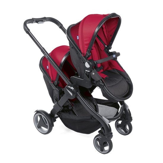 Poussette double Fully Red passion  de Chicco