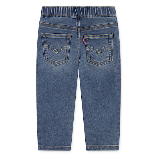 Pantalon slim en coton dobby Bleu  de Levi's Kids Pantalon slim en coton dobby Bleu  de Levi's Kids