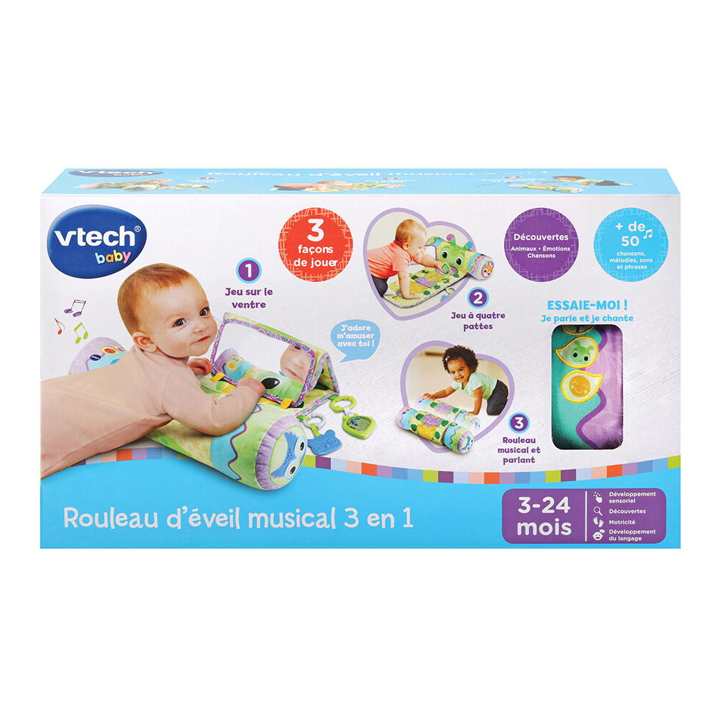 Rouleau D Eveil Musical 3 En 1 De Vtech Autres Jouets D Eveil Aubert