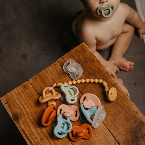 Sucette silicone SX pro Vert  de Suavinex