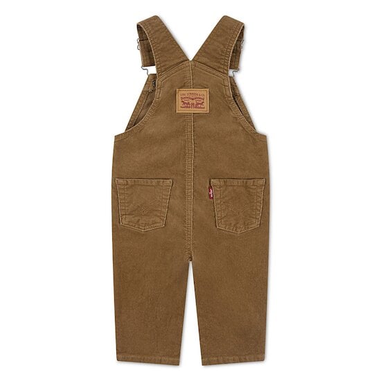 Salopette en velours Brun  de Levi's Kids Salopette en velours Brun  de Levi's Kids