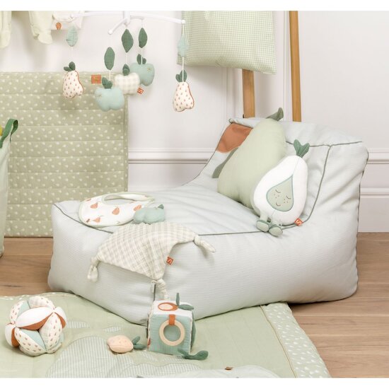 Botanica Fauteuil Pouf Vert  de Sauthon Baby Déco