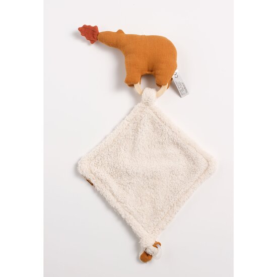 Orsino Doudou Mouchoir Ours Vanille / Camel  de Sauthon Baby Déco Orsino Doudou Mouchoir Ours Vanille / Camel  de Sauthon Baby Déco