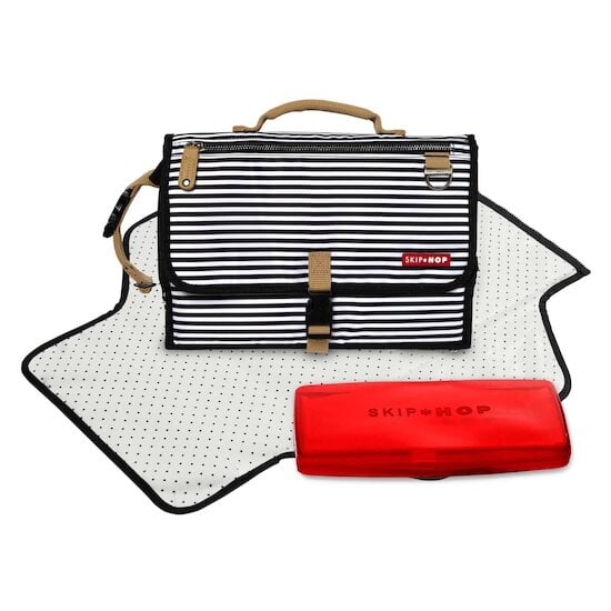 Mini-kit à langer Noir et blanc  de Skip Hop