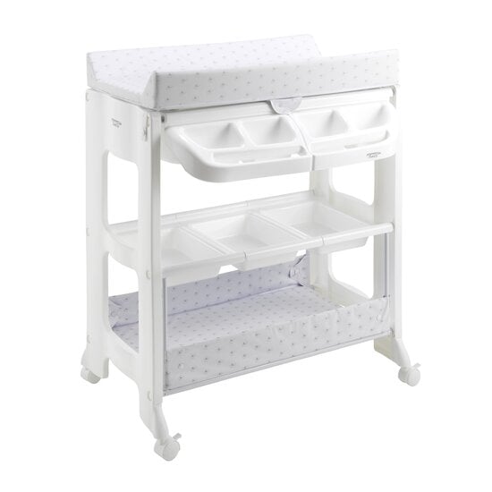 Table à langer avec baignoire intégrée VERTBAUDET MagicTub - blanc