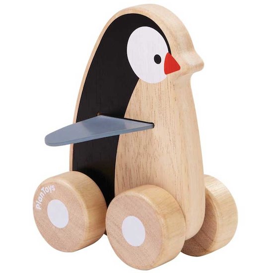 Pingouin roulant   de Plan Toys