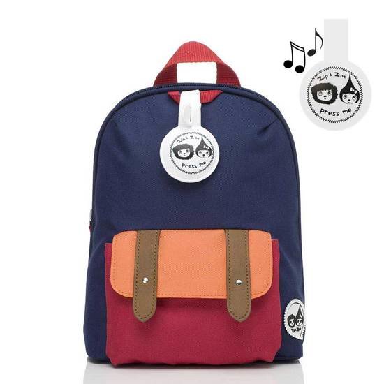 Mini backpack Zip&Zoé Navy Block 0-3 ans de Babymel