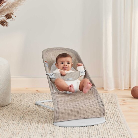 Transat Balance Soft Mesh Beige  de BabyBjörn