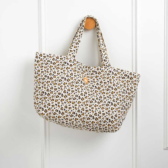 Sac Cabas Léopard  de Sauthon Baby's Sweet Home