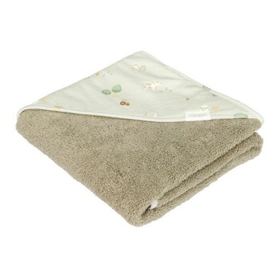 Little Farm Cape de bain Vert 75 x75 cm de Little Dutch