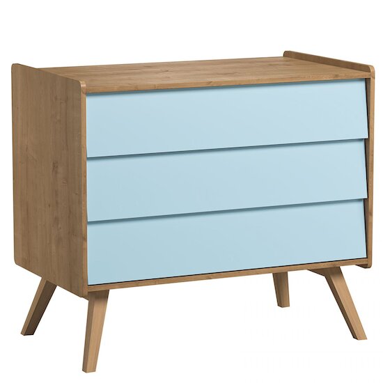 Faces Supplémentaires pour Commode Vintage Nature/Bleu  de Vox Faces Supplémentaires pour Commode Vintage Nature/Bleu  de Vox