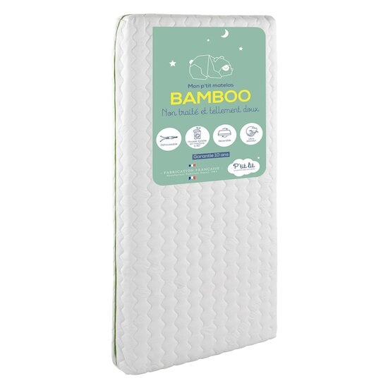 Matelas Color Viscose de bambou  60 x 120 cm de P'tit lit