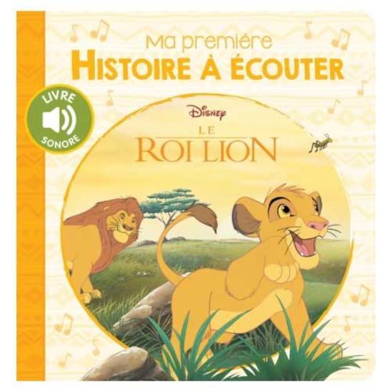 Premières chansons Roi Lion  de Hachette Jeunesse Disney