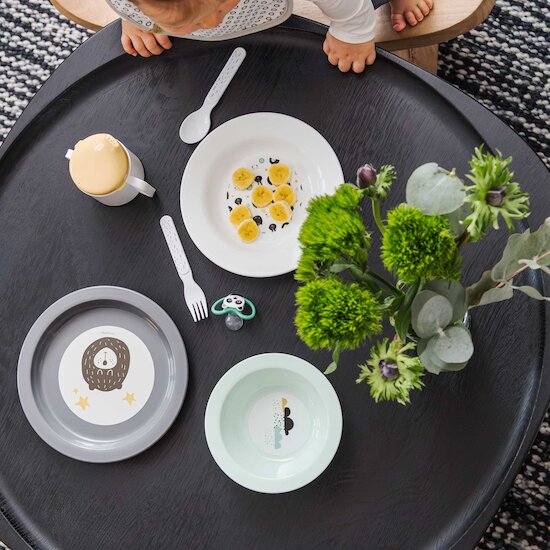 Coffret repas 6 pièces Ourson  de Maïka Coffret repas 6 pièces Ourson  de Maïka