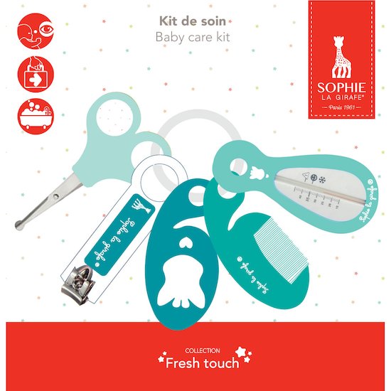 Kit de soin Sophie la girafe Bleu  de Sophie La Girafe® Kit de soin Sophie la girafe Bleu  de Sophie La Girafe®