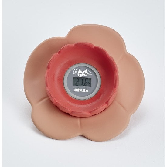 Thermomètre de bain Lotus Nude / Corail  de Béaba