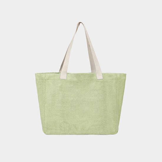 Sac cabas Claude Eponge vert amande  de Hindbag