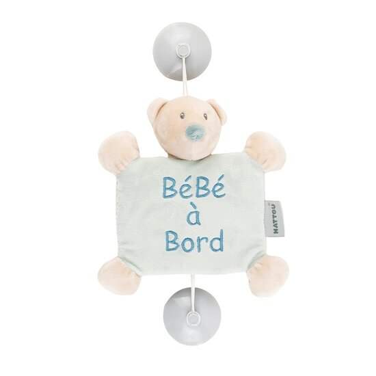 Adhésif / Autocollant bébé à bord - Renard - Orange - Kiabi - 14.39€