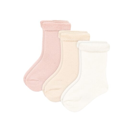 Chaussettes bébé « petit lapin » rose 0-3 mois