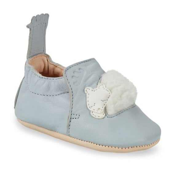 Chaussons Blumoo Ourson bleu ciel  de Easy Peasy