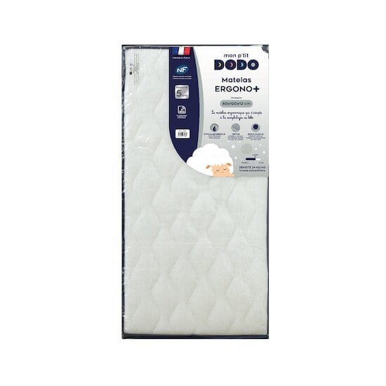 Matelas Ergono  60 x 120 cm de P'tit Dodo