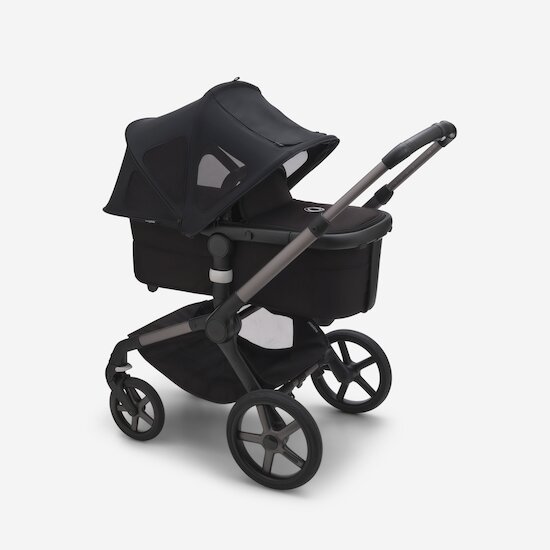 Canopy à fenêtres Hugaboo Fox 5 Midnight Black  de Bugaboo