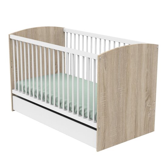 Access Tiroir de lit 70x140 Bois blanc  de Sauthon Baby's Sweet Home Access Tiroir de lit 70x140 Bois blanc  de Sauthon Baby's Sweet Home