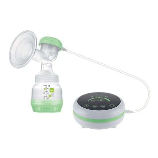 Tire-lait 2 en 1 électrique et manuel Blanc/vert  de Mam Tire-lait 2 en 1 électrique et manuel Blanc/vert  de Mam