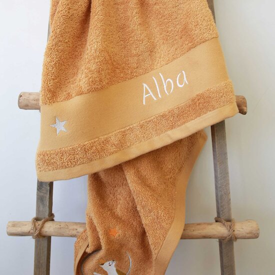 Serviette Chat 70 x 140 cm de L'Oiseau Bateau